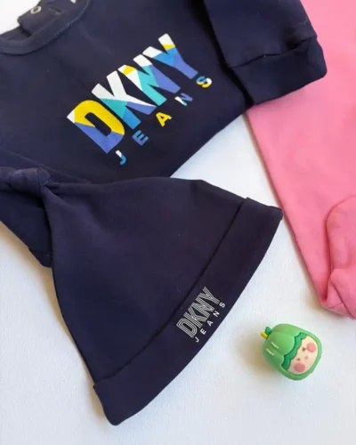 1409-سرهمی های برند dkny بهمراه کلاه خوشرنگ و جذاب برای دختر و پسرای قشنگمون - Image 2