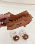 1465- جوراب استپ دار و کیف تدی وارداتی - Image 4