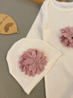 1532-سرهمی و کلاه نخ پنبه وارداتی - Image 3