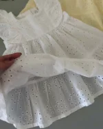 1610-پیراهن خامه دوزی بسیار با کیفیت از برند H&M - Image 8