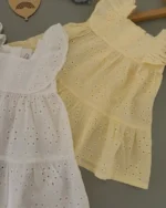 1610-پیراهن خامه دوزی بسیار با کیفیت از برند H&M - Image 3