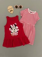 1705- پیراهن دخترانه h&m